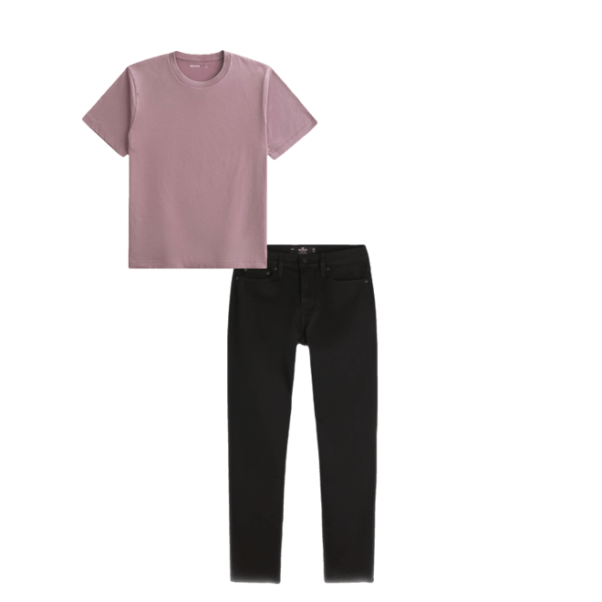 Black No Fade Athletic Skinny Jeans