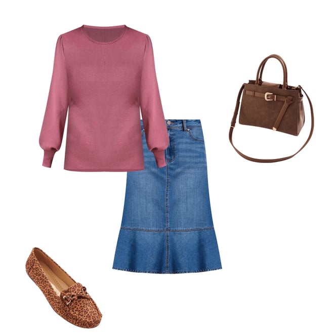  Cato Fashions | Cato Belted Detail Satchel