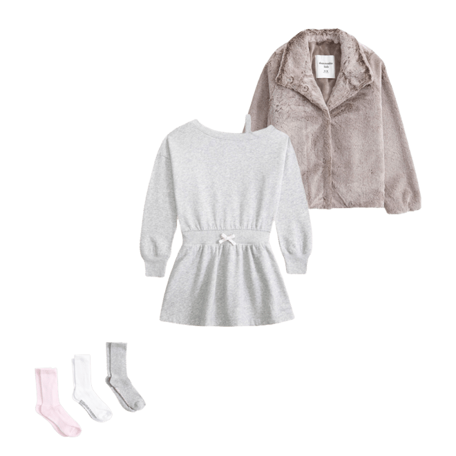 faux fur mockneck jacket