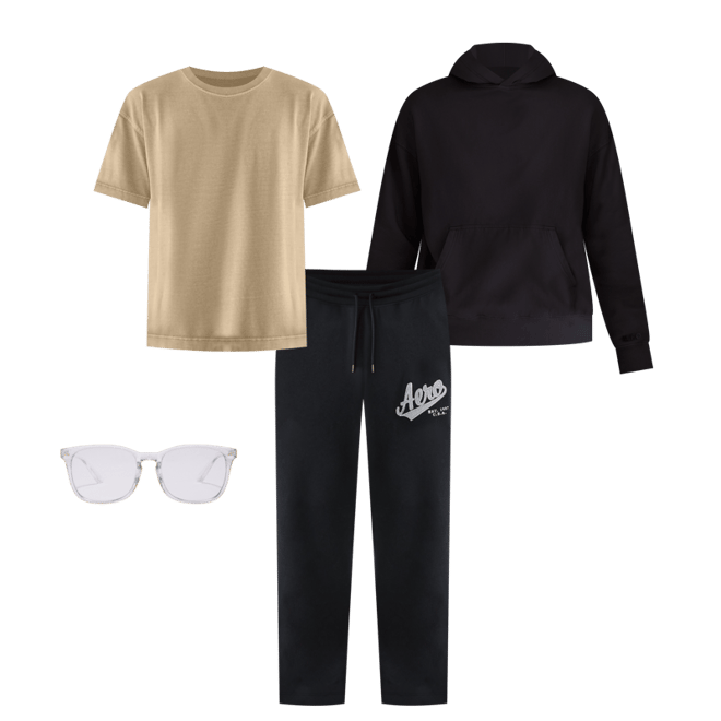 Boxy Pullover Hoodie