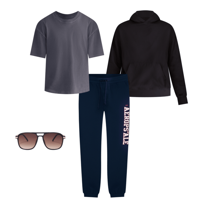 Boxy Pullover Hoodie