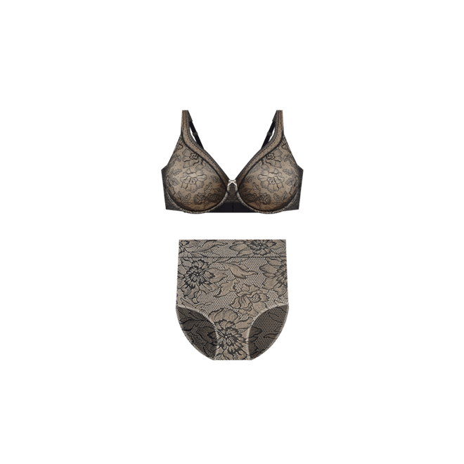 Unlined Full Coverage Bra with Lace | LaneBryant