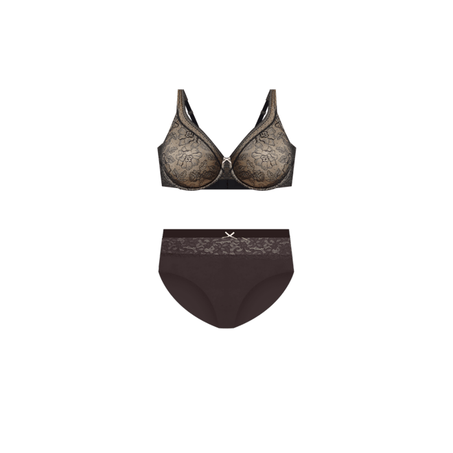Unlined Full Coverage Bra with Lace | LaneBryant