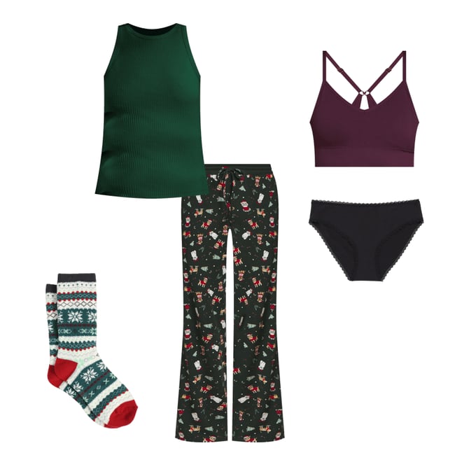 True Stretch Cable Knit Seamless Bralette