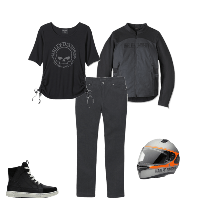 Women's Willie G ® Skull Tie Knit Top | Harley-Davidson USA