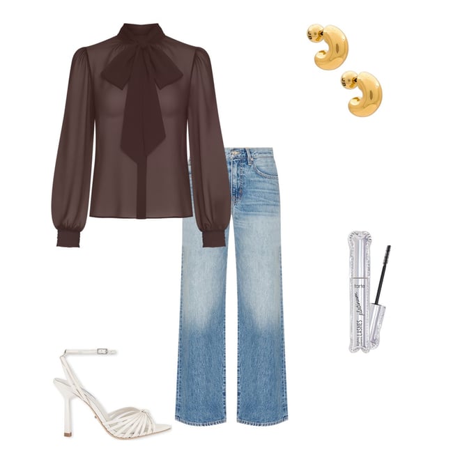 retrofete Halsi Top en Tobacco REVOLVE