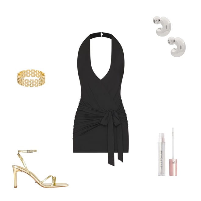 Chloe（クロエ）リトルブラックドレス Chloé F/W 2007 Eclectic Little Black and Red Pleather and