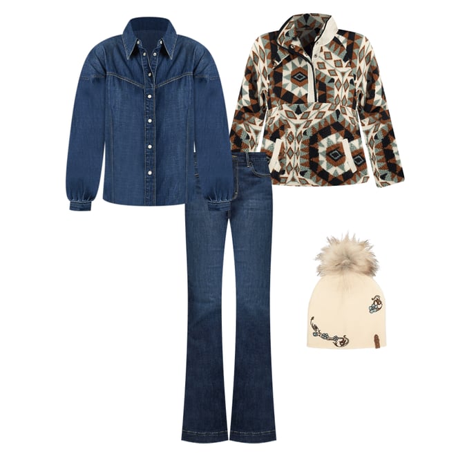 Women's Wrangler Bespoke High Rise Trouser Jean in Alexandra