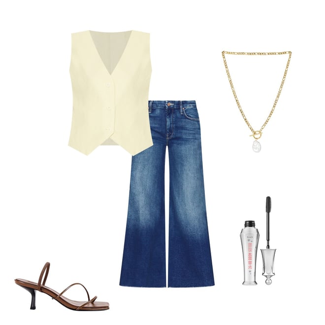 MOTHER A GAMBA LARGA LIL' ROLLER FRAY in Work Hard Play Hard REVOLVE