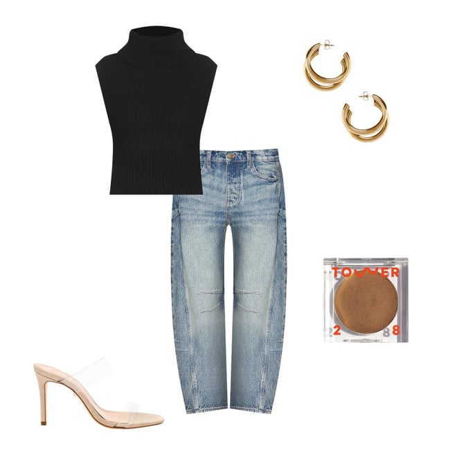 Free People x We The Free Good Luck Mid Rise Barrel Jeans in Ultra