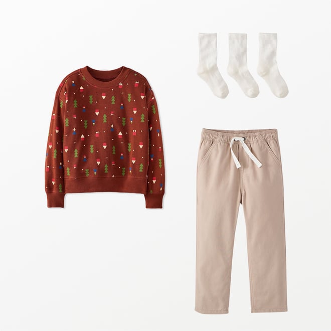 Holiday Waffle Crewneck | Hanna Andersson