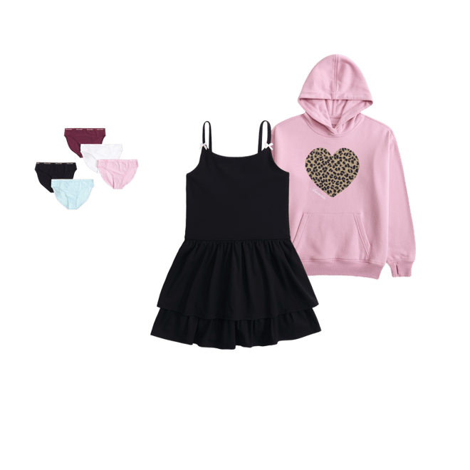 legging-friendly graphic logo popover hoodie