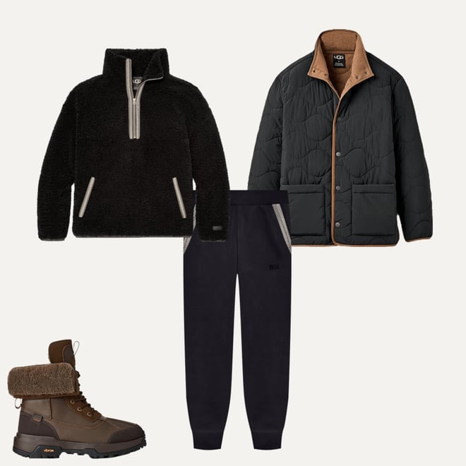 UGG® UGGbraid Half Zip for Men | UGG®