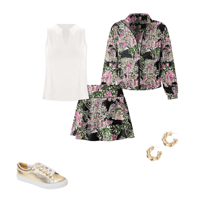 UPF 50+ Luxletic Barcelona High Rise Skort