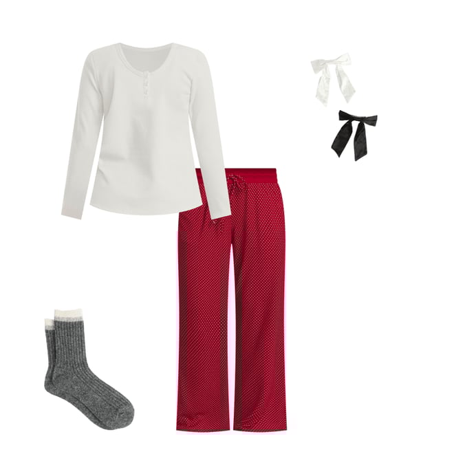 2 Pack Satin Bow Barrettes