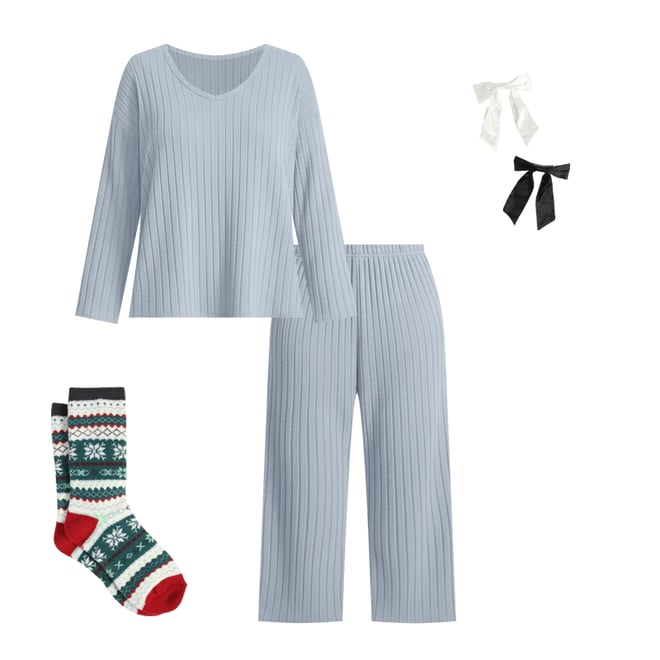 2 Pack Satin Bow Barrettes