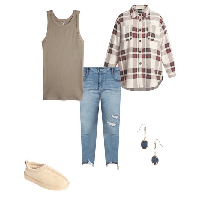 Plus Size KanCan™ Mid Rise Open Ripped Frayed Hem Skinny Jean