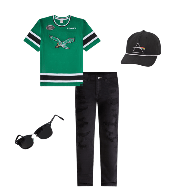 Philadelphia Eagles Football Mesh Top