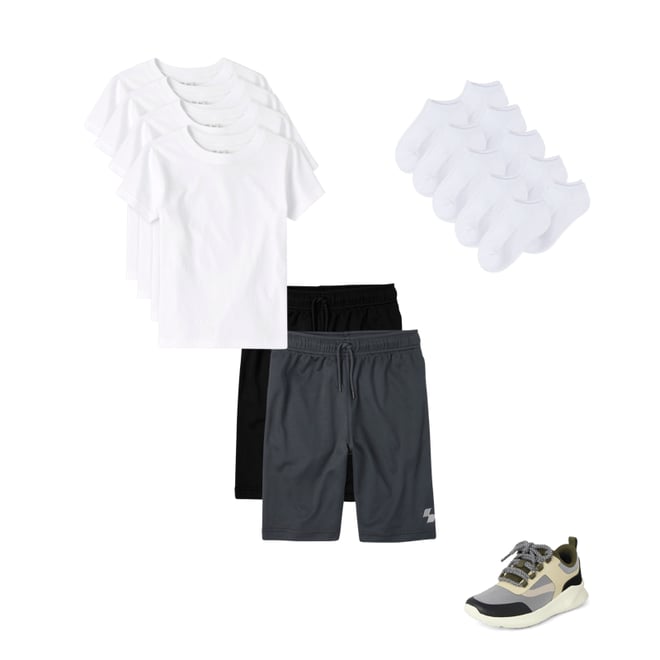 Boys PLACE Sport Mesh Knit Performance Basketball Shorts 2 Boys PLACE Sport Mesh Knit Performance Basketball Shorts 2