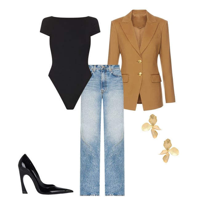 【C23703】Sara GRLFRND Sara Super High Rise Slim Straight Jeans in Lenox Hill | FWRD
