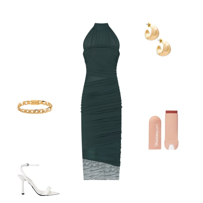 SEROYA Esmee Dress in Evergreen | REVOLVE