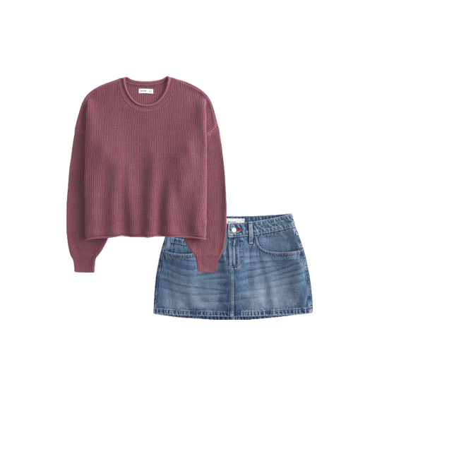 Easy Rollneck Crew Sweater