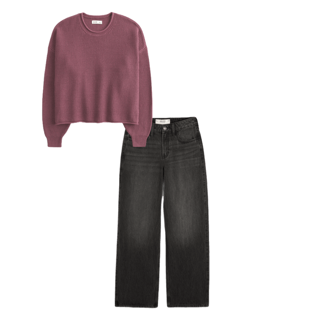 Easy Rollneck Crew Sweater