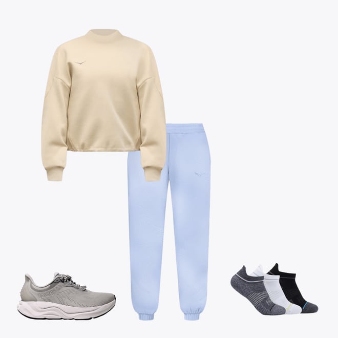 HOKA ONE ONE® Kaitoro Knit Crew for Women | HOKA ONE ONE®