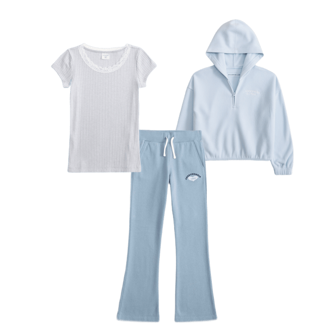 cozy half-zip popover hoodie