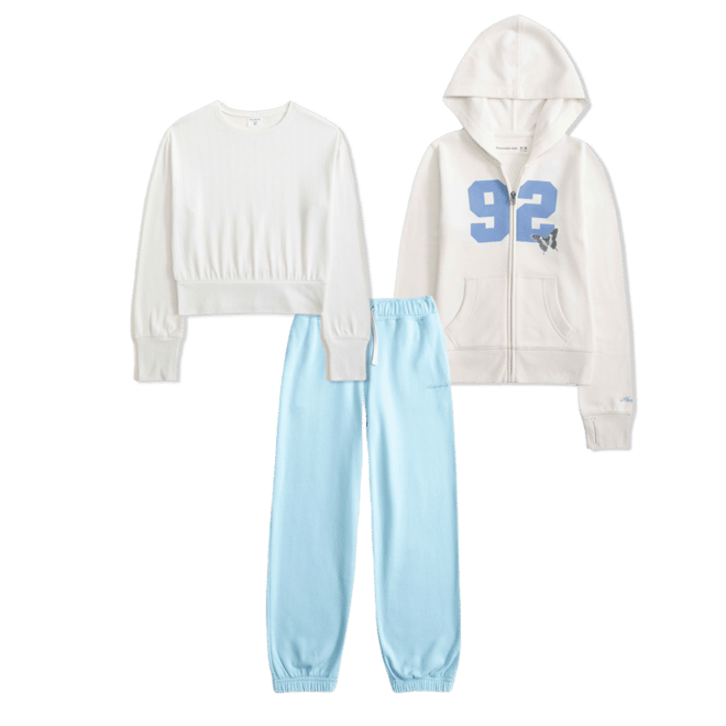 essential logo fleece sweatpants