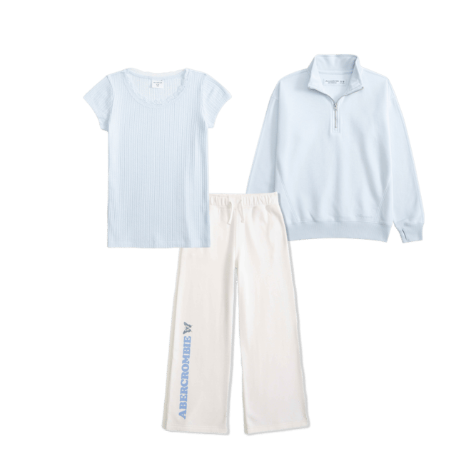 logo wide leg sweatpants