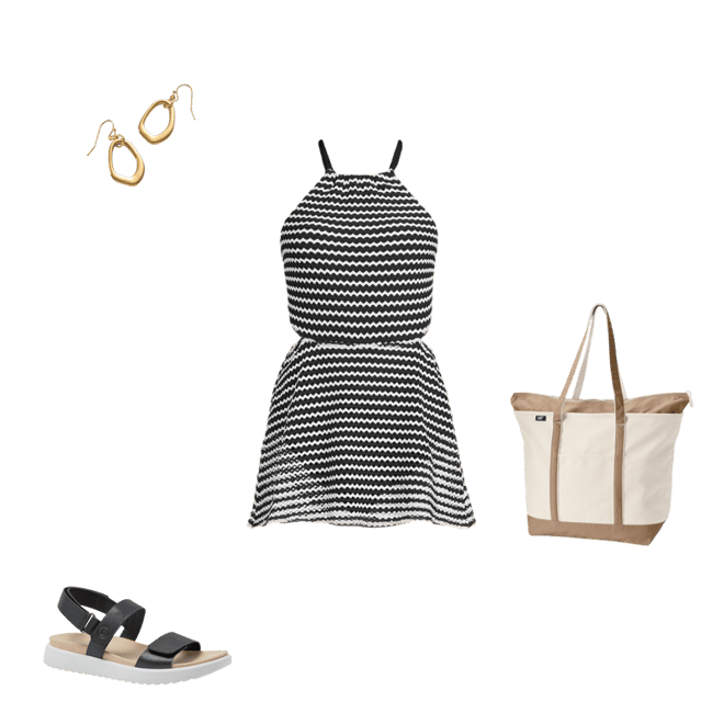 Women's Crochet Monokini Swim Dress Swimsuit | Lands' End