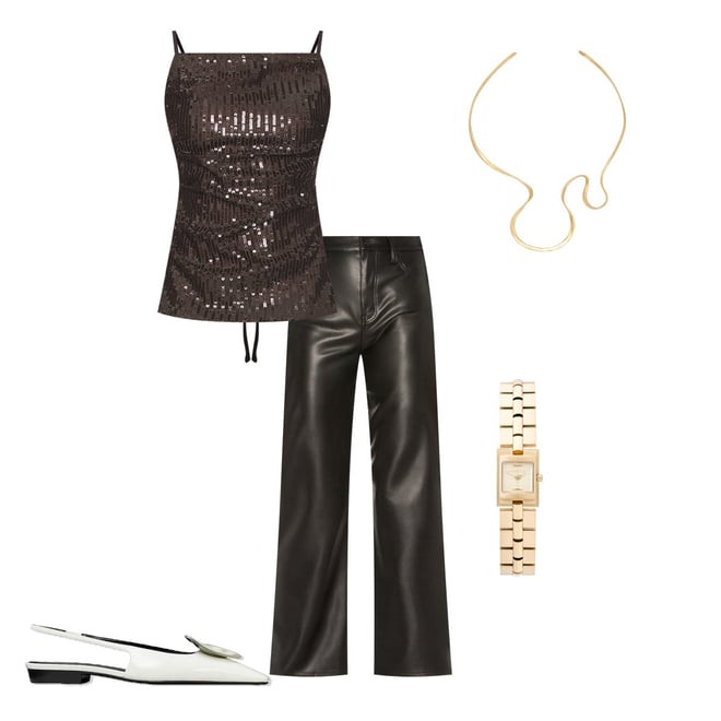 PISTOLA X REVOLVE Cassie Super High Straight Pant in Black | REVOLVE