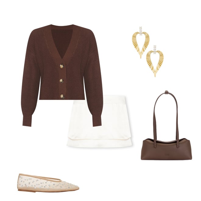 Tony Bianco Milo Flat in Skin | REVOLVE