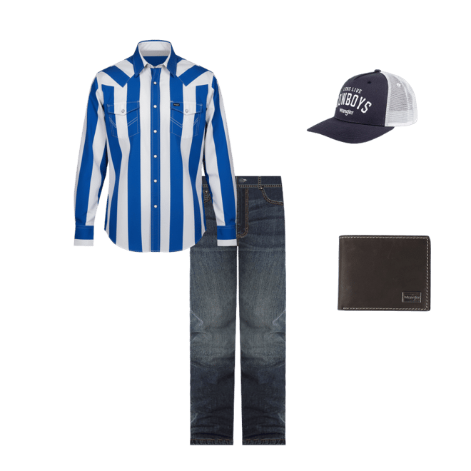 Vintage-Inspired Brushpopper Western Snap Workshirt