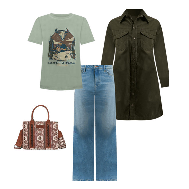 Women's Loose Straight Jean in Austin