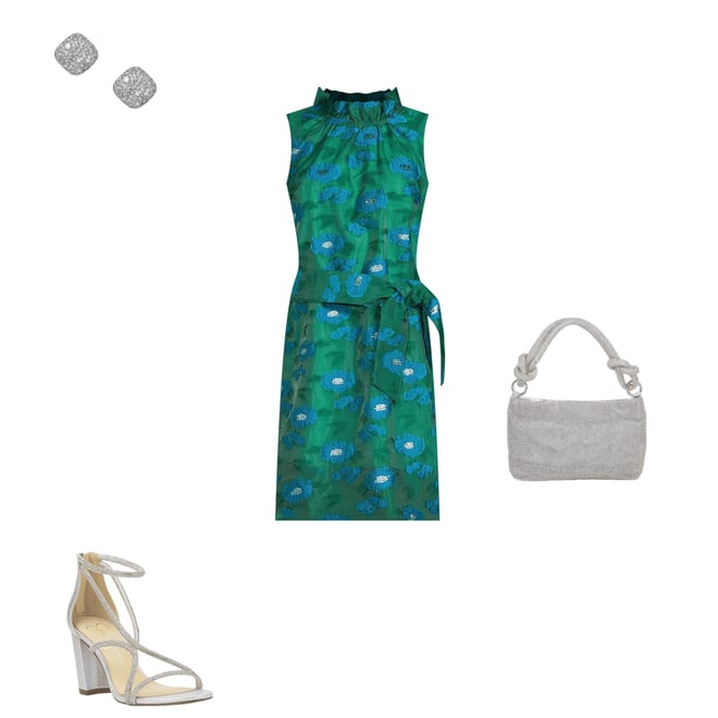 Jessica Simpson Shiny Rhinestone Strappy Dress Sandals | Dillard's
