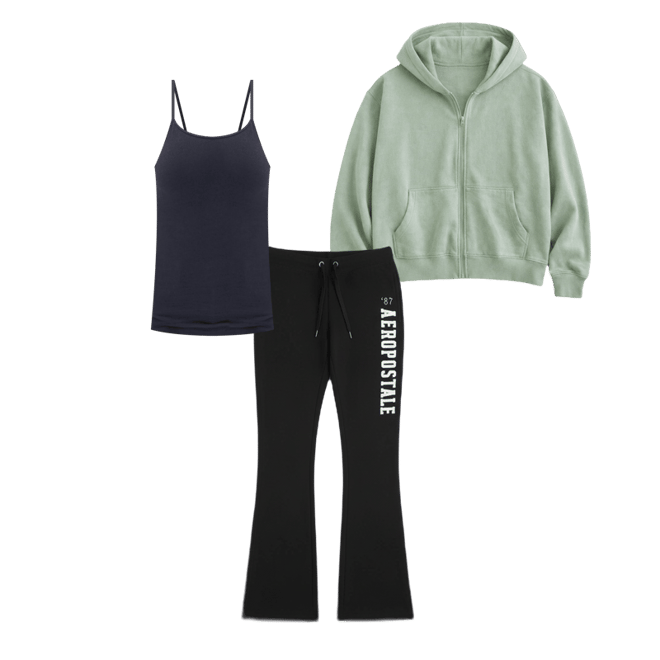 Aeropostale 87 Fit & Flare Sweatpants