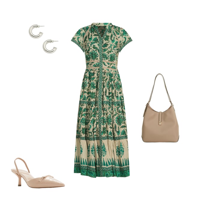 green emerald velvet dress Maeve Pleated Midi Dress: Floral Midi Dress, Sundress, Plisse Dress, Blue  Midi, Green Midi, Summer Dress