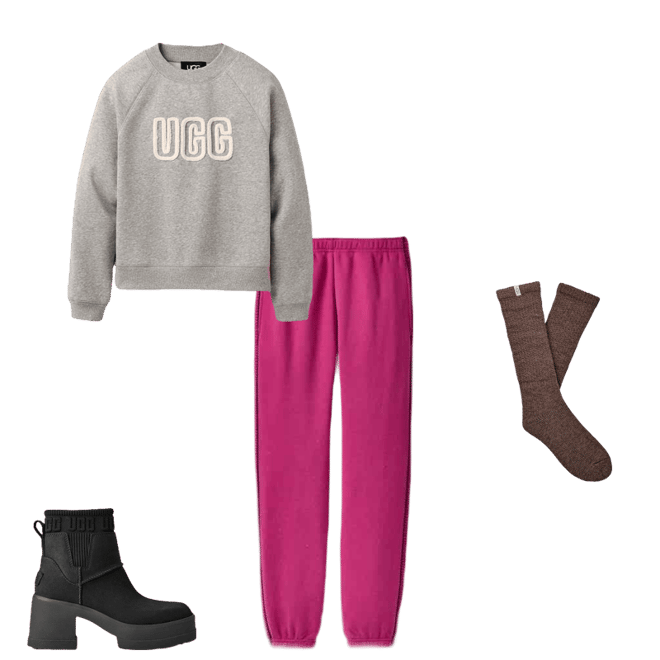 UGG® 公式【 UGG ロゴ クルーネック|UGG Logo Crewneck| 1171477
