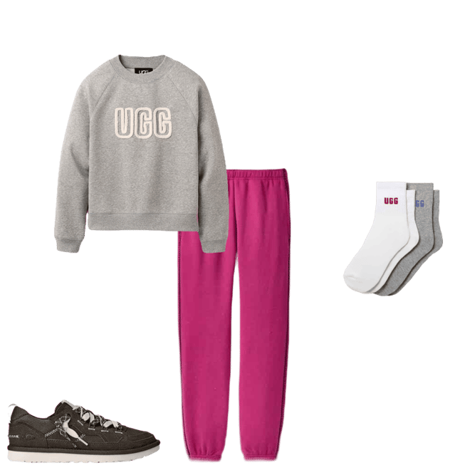 UGG® 公式【 UGG ロゴ クルーネック|UGG Logo Crewneck| 1171477