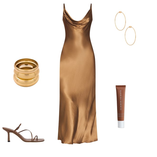 gold summer maxi dress ZigZag Yellow Summer Maxi Dress – Dressereal main image 1