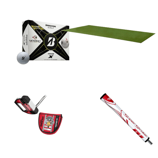 Odyssey Ai-DUAL Jailbird Mini 1/2 Ball DB Putter | Golf Galaxy