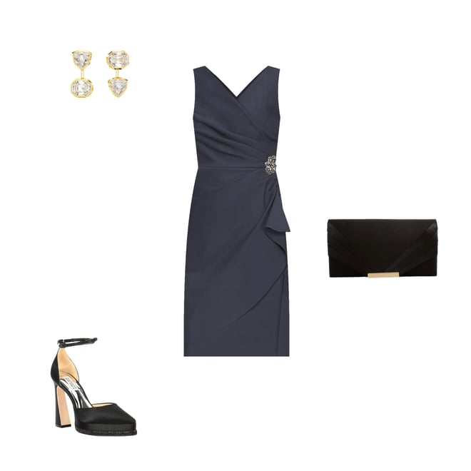 green emerald velvet dress Alex Evenings Regular