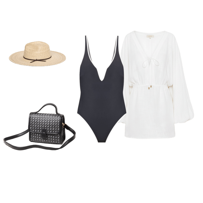 Laurasswimwear Coco Onepiece M ブラック LSPACE Coco One-Piece Swimsuit | Anthropologie