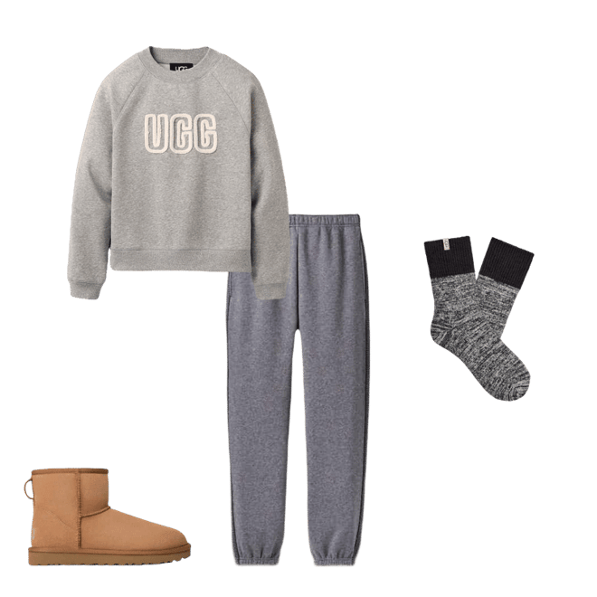 UGG® 公式【 UGG ロゴ クルーネック|UGG Logo Crewneck| 1171477