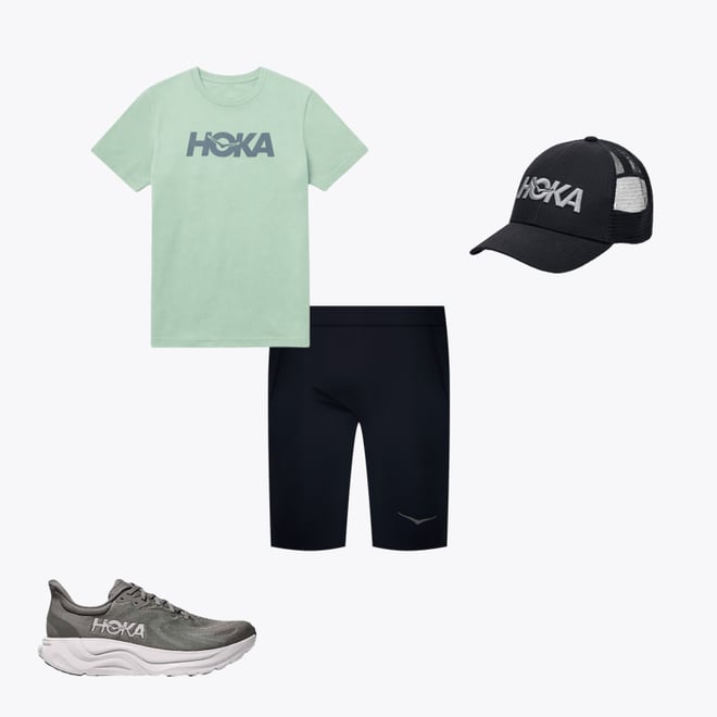 HOKA ONE ONE® Core Logo CTN SS Tee for Men | HOKA ONE ONE®