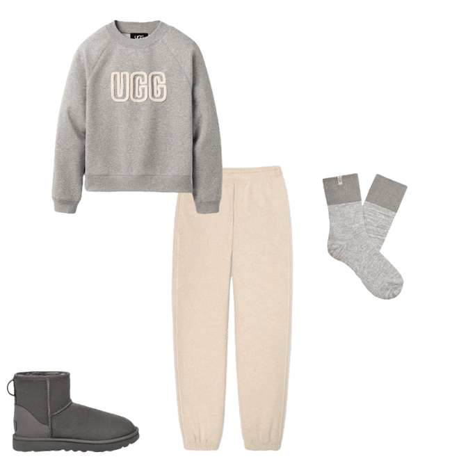 UGG® 公式【 UGG ロゴ クルーネック|UGG Logo Crewneck| 1171477