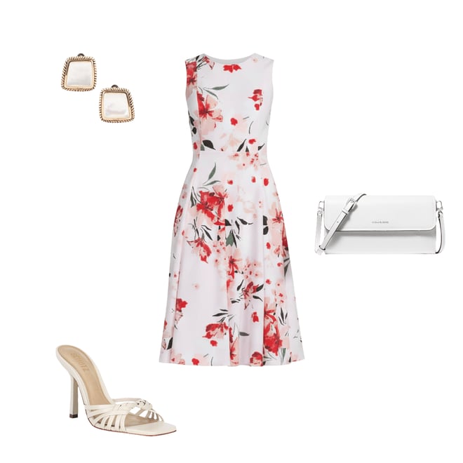 calvin klein round neck sleeveless illusion hem crepe a-line dress Cowl Neck Wrap Dress- Pink  128