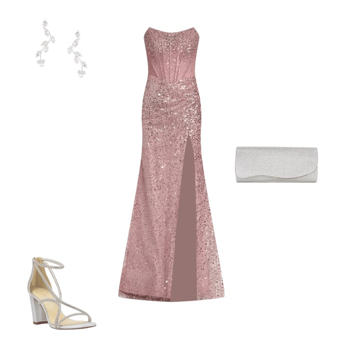 Jessica Simpson Shiny Rhinestone Strappy Dress Sandals | Dillard's